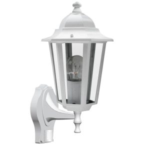   Aplică de exterior cu senzor de mișcare, albă - Velence Rábalux 8216
