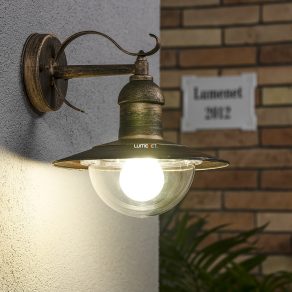   Lampă de perete antică pentru exterior în stil rustic - Oslo Rábalux 8271