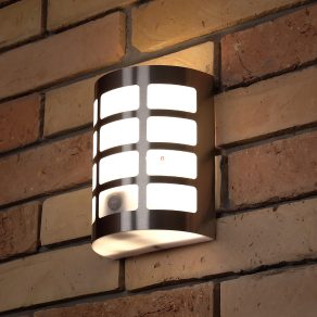   Lampă de perete exterioară cu senzor de mișcare, model grilă - Sevilla Rábalux 8800