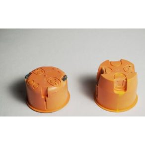   Gipszkarton doboz 1-es, d68mm, 60mm mély, narancssárga ÜGD60 Budvill