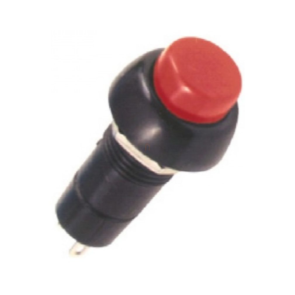 Buton /rotund/ roșu SP 10/RD