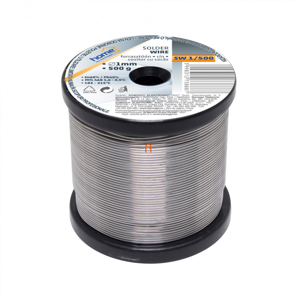 Solder tin, 1 mm, 500 g