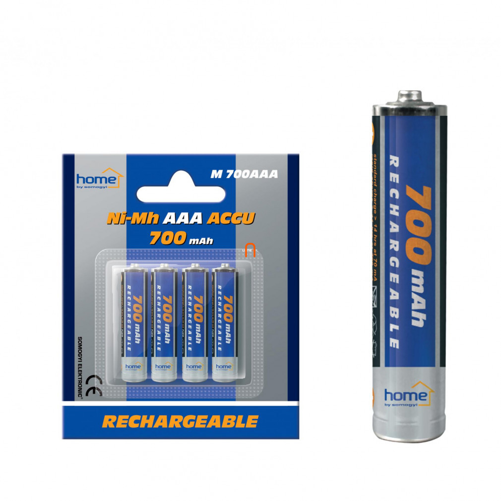 Baterie reîncărcabilă AAA 4 bucăți (700mAh)