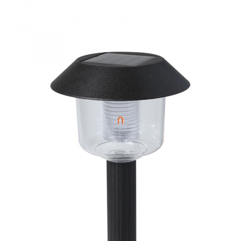 Plug-in LED Solar Garden Light cu senzor de lumină, negru