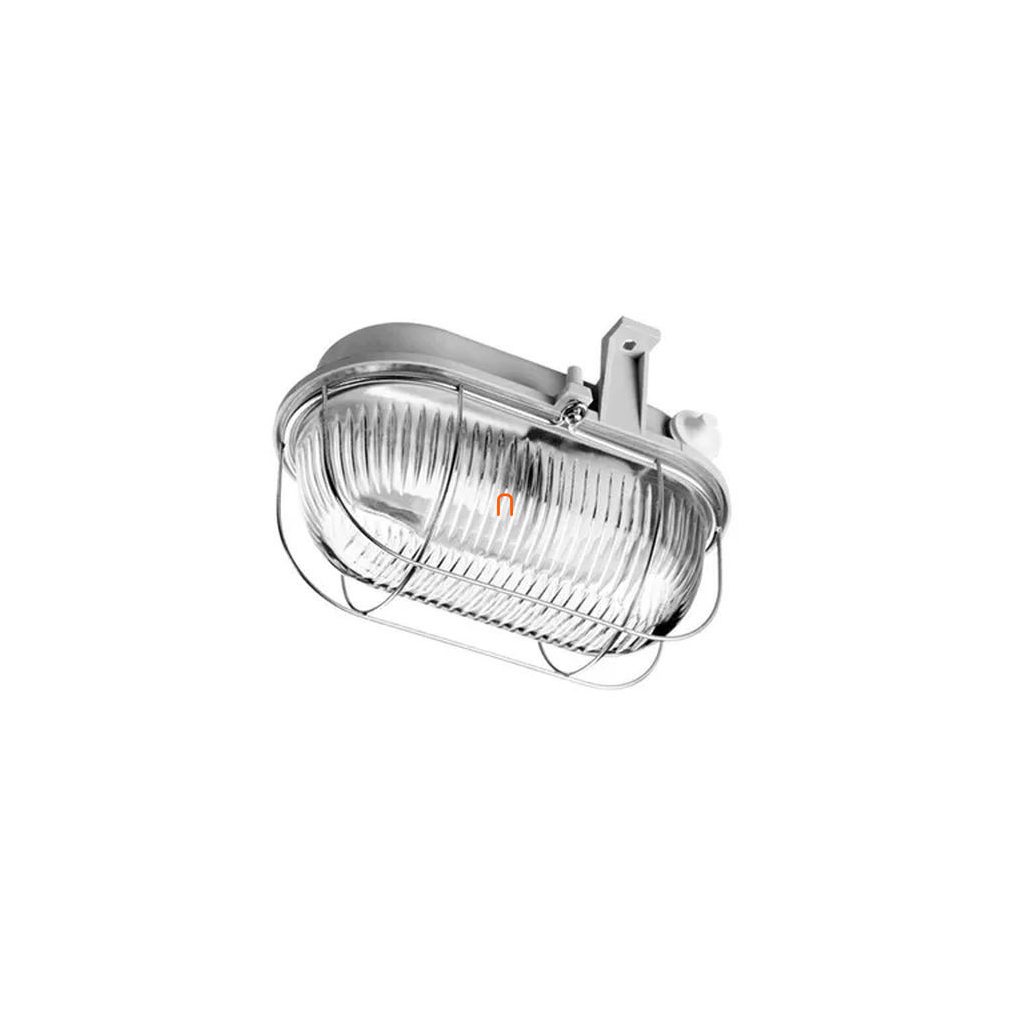 Lampa pentru barcă E27 60W, IP44, 230V, grilaj metalic gri oval 321185