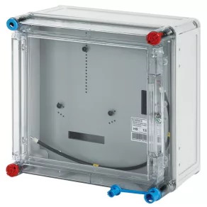   Hensel Basic HB1000-E Eon, dulap de contorizare trifazic cu un singur contor, pentru contorizare curentă (generală) sau cu plată anticipată, 40 A, 300 x 300 x 185 mm