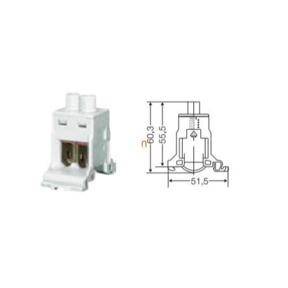 Hensel KKL 25 clemă de serie, clemă de legătură 6-35 mm2 Cu, 1 pol 2600014