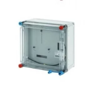   Hensel Basic HB10VL-E Eon, dulap de distribuție cu un singur punct de măsurare, cu patru faze, pentru măsurare controlată de 40 A, destinat alimentării unei pompe de căldură, 300x300x185 mm