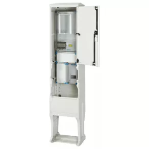   Dulap pentru contoare Hensel HB3000FE4-U1, destinat îngropării, pentru contoare monofazate sau trifazate, cu 4 module de distribuție