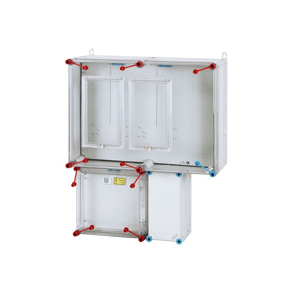 Hensel HB33K0-U cutie de contorizare, pentru contoare generale și controlate cu 1 sau 3 faze, cu cablu liber