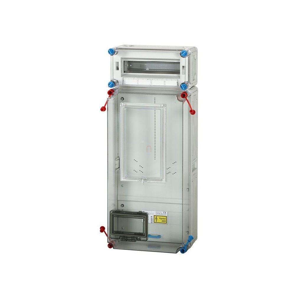 Hensel HB3012-U cutie de contorizare, pentru contor de 1 sau 3 faze, cu cablu liber, distribuitor modular cu 12 module, 63A pentru uz zilnic