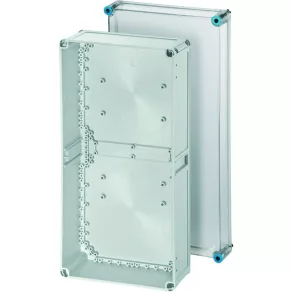   Hensel K 0400 dulap gol de tip Mi cu capac transparent 600x300x170