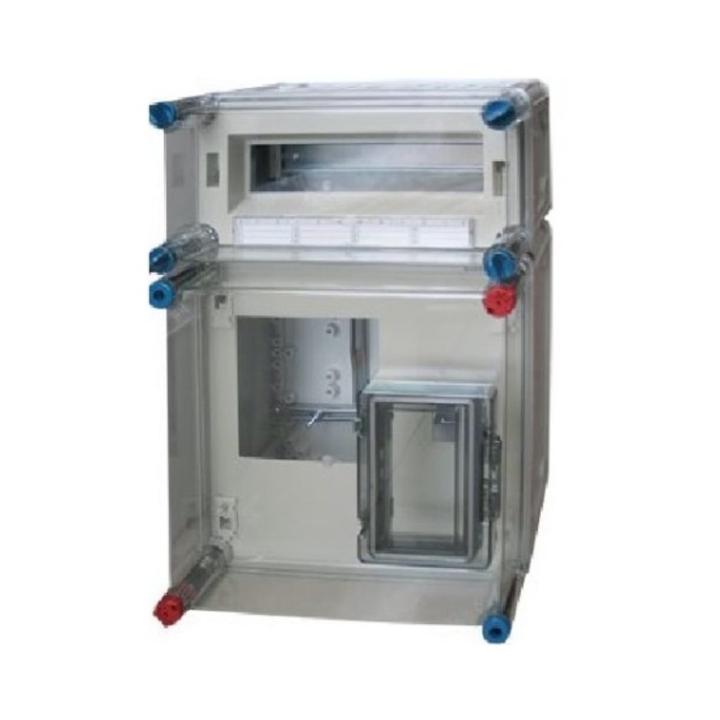 Hensel BASIC HB1012 dulap pentru contor, pentru contor monofazat, dulap pentru 12 moduluri de întrerupere mică 300x450x146mm
