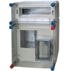   Dulap pentru contoare Hensel BASIC HB1012, pentru contoare monofazate, dulap pentru întrerupătoare automate miniaturale cu 12 module, 300 x 450 x 146 mm