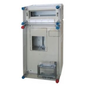   Dulap pentru contoare Hensel BASIC HB3012, pentru contoare monofazate sau trifazate, dulap pentru întrerupătoare automate miniaturale cu 12 module, 300 x 600 x 185 mm