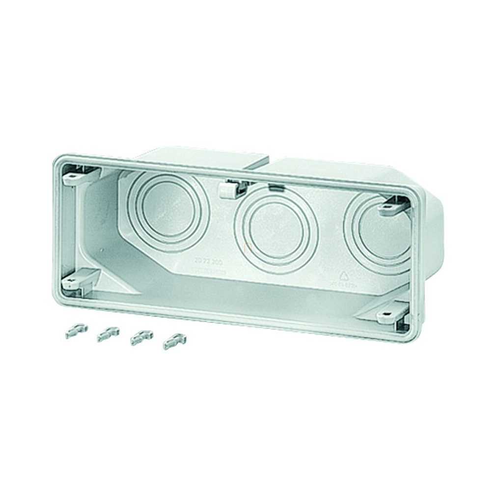 Hensel Mi-FM 63 capac de închidere cu spațiu de organizare metric 3xM40/50/63 2000133
