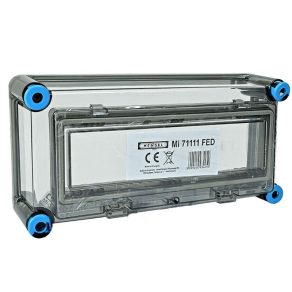   Capac Hensel Mi-1111 FED, transparent, 1 buc. cu capac MiKL12 cu fixare prin clips, pentru dulapuri de 150x300 mm