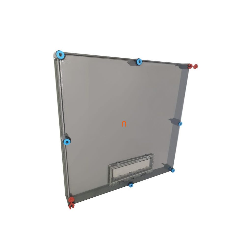 Hensel Mi-2861 FED transparent, 1 buc. cu capac MiKL12, pentru dulapuri de 600x600mm