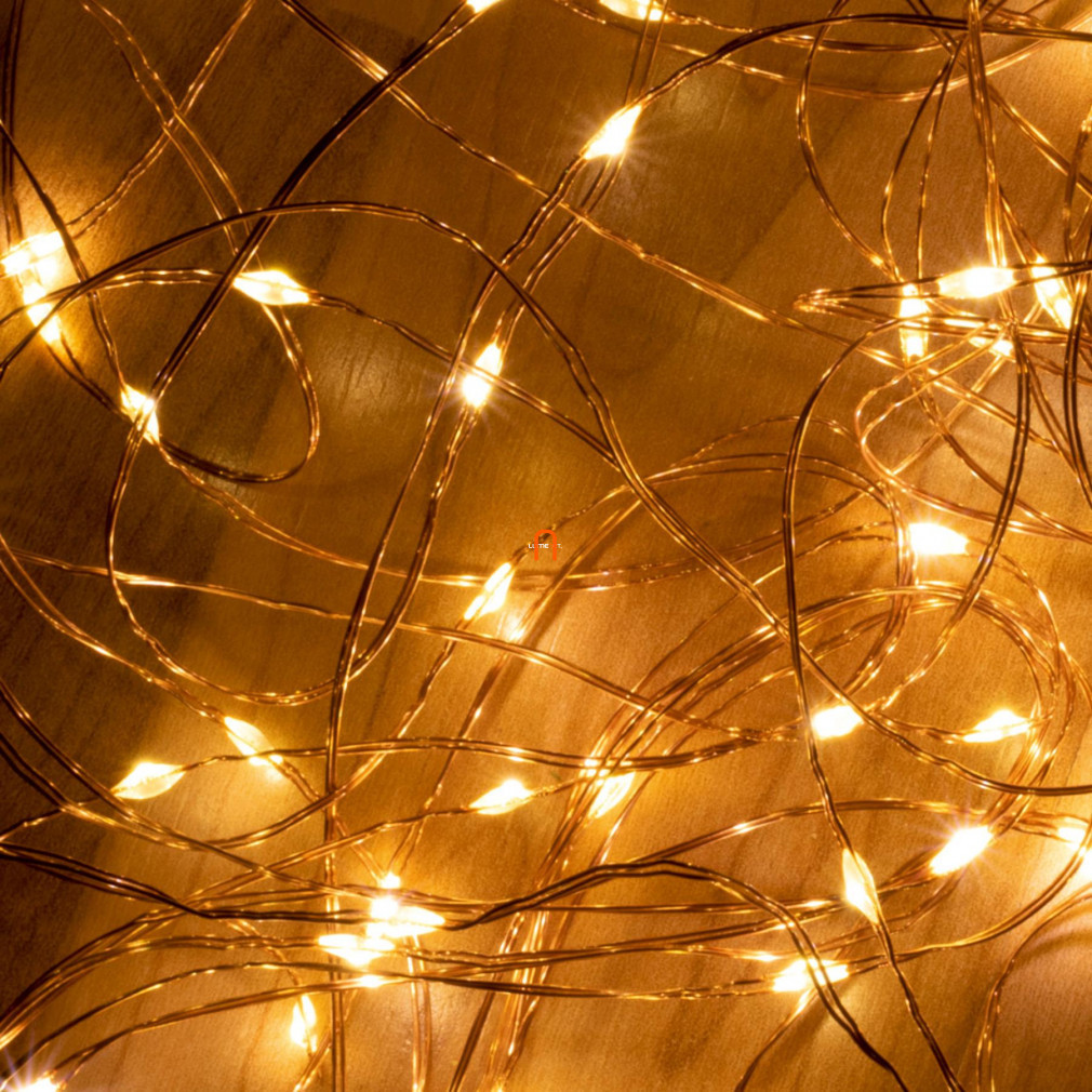 Ghirlanda luminoasă pentru exterior, 6x25 micro LED, cu adaptor