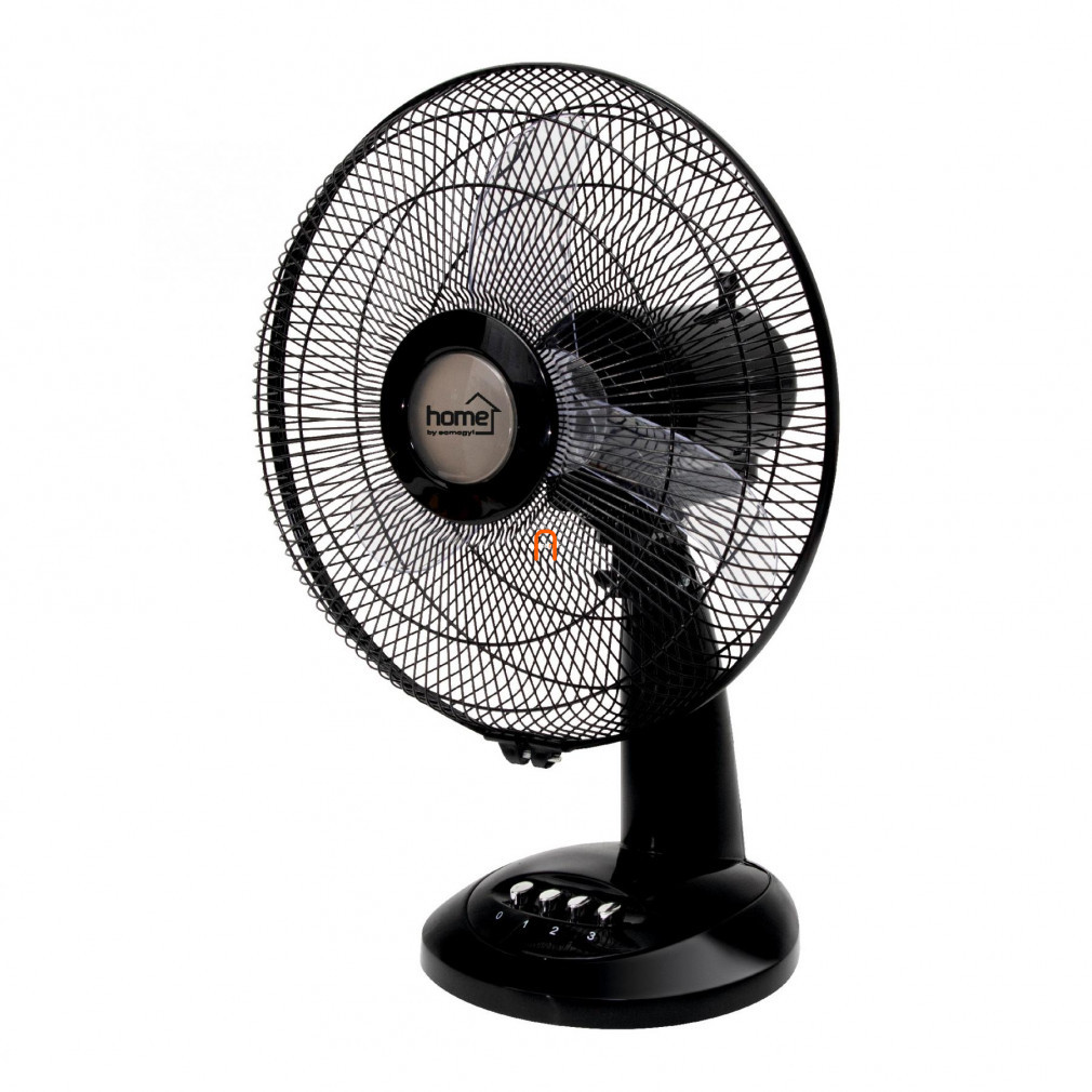 Ventilator de birou, 30 cm, 40 W, negru