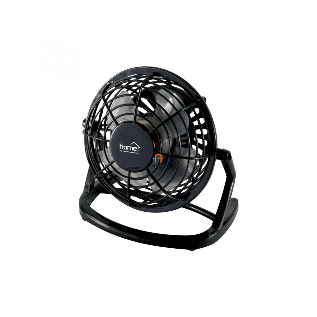 Ventilator USB de birou, 10 cm, negru