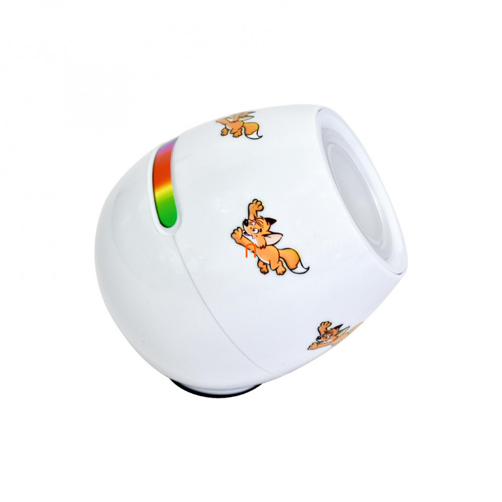 Vuk lampă colorată cu atmosferă pentru copii, cu adaptor - Home VUK LC02
