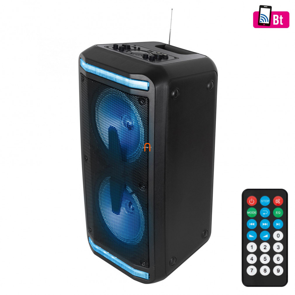 Telecomandă LED Party cutie de sunet, 2X20 cm (bluetooth)