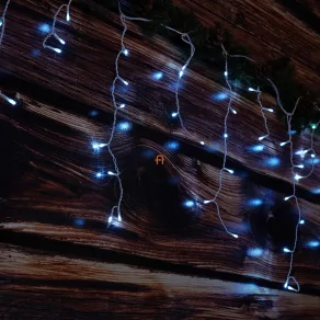   Perdea luminoasă pentru exterior/interior, alb rece, 600 LED-uri