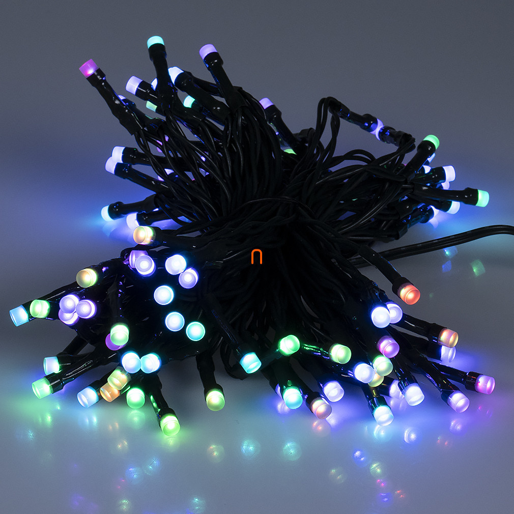 Ghirlanda luminoasă pentru exterior/interior, 96 LED RGB (iSparkle)
