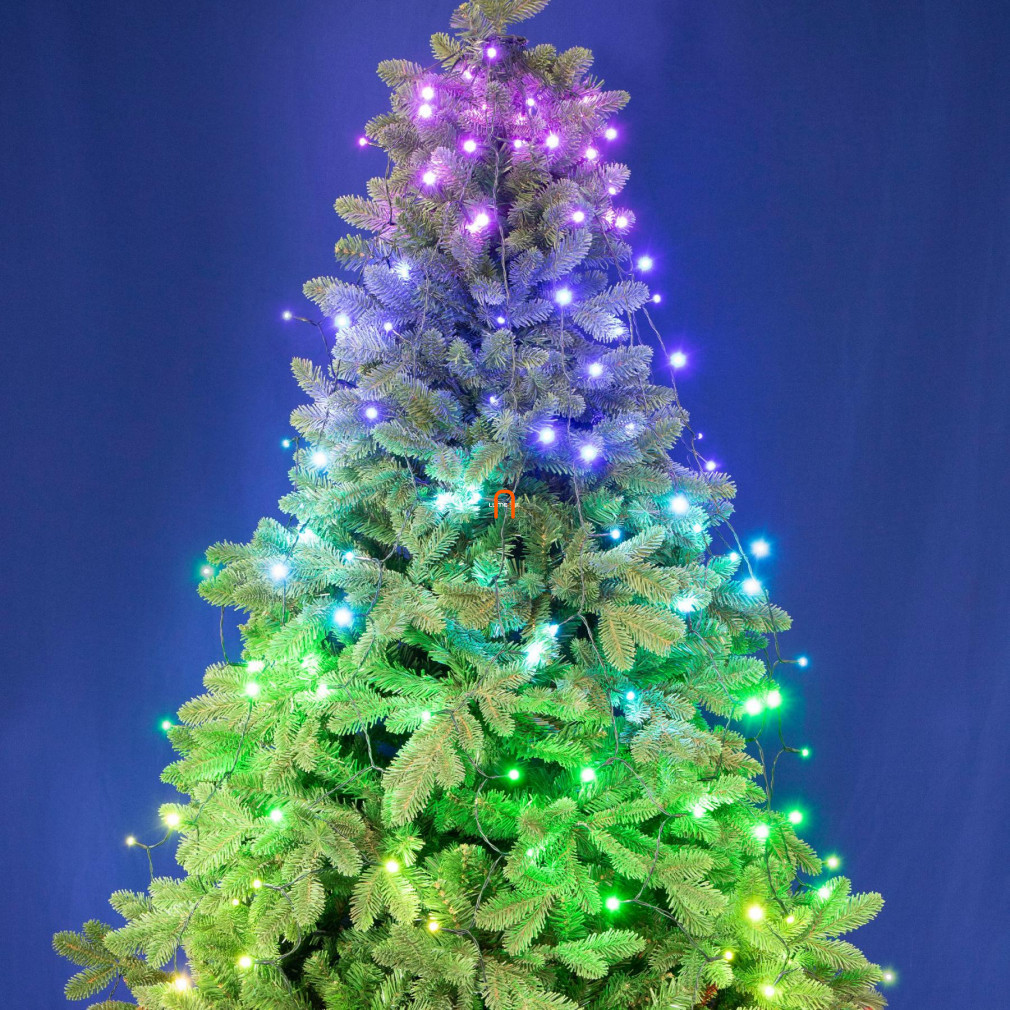 Ghirlanda luminoasă pentru exterior/interior, 144 LED RGB (iSparkle)