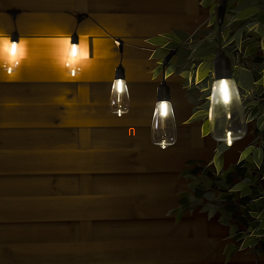 Ghirlanda luminoasă LED filament, 10 LED-uri, 4,5 m (Papaya)