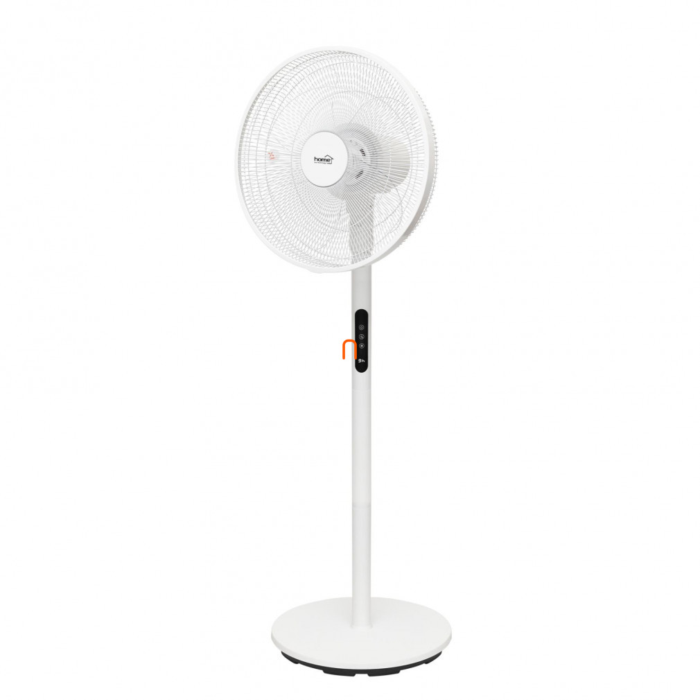 Ventilator în picioare cu telecomandă, 60 W, 40 cm, 4 viteze, afișaj LED