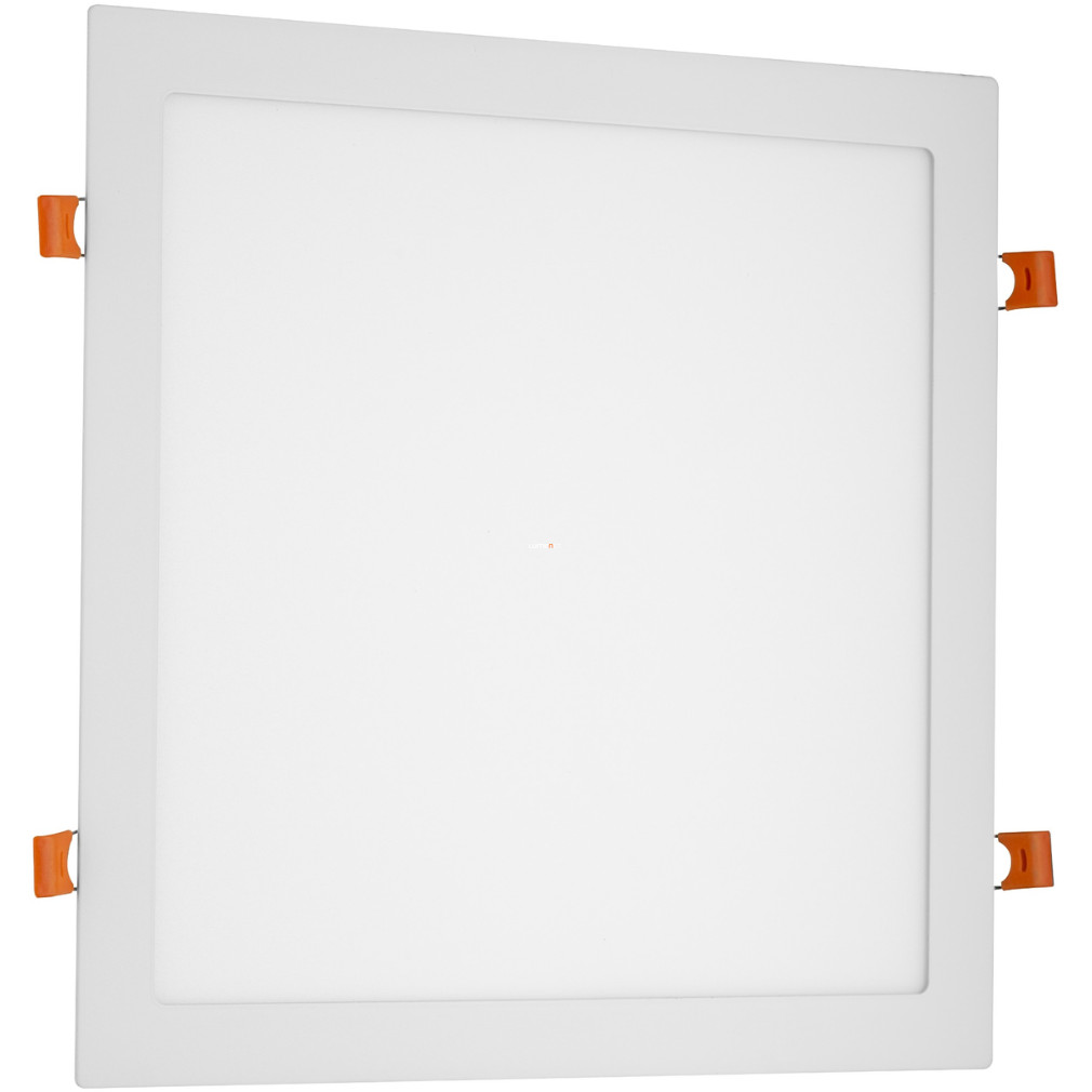 Lampă LED încastrată 24W, lumină albă rece, aluminiu, pătrată