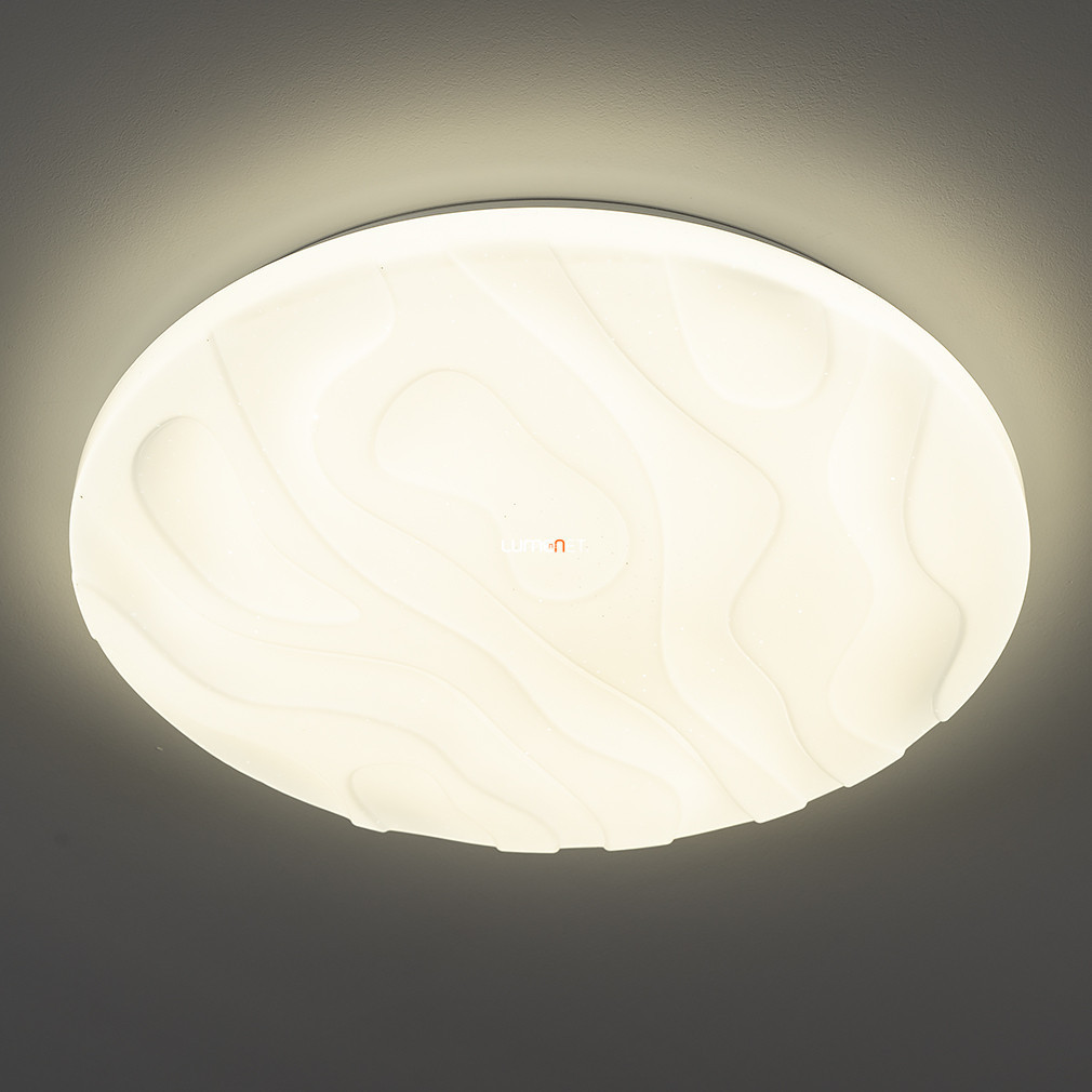 Lampa LED de tavan cu telecomanda, ondulată - Selene Avide ACLOCCT-48W-R-SEL