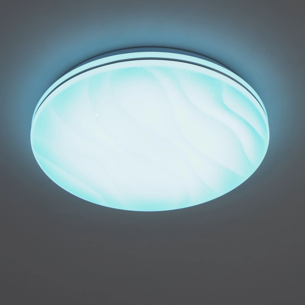 Lampă LED de tavan pentru baie, culoare albă, 38 cm - Selene Avide ACLO38CW-24W-SEL44
