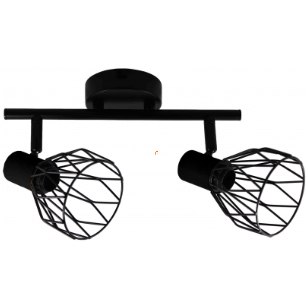Spotlight cu grilaj pentru tavan, negru, cu 2 socluri - Ivy Avide ABCL-IV2B