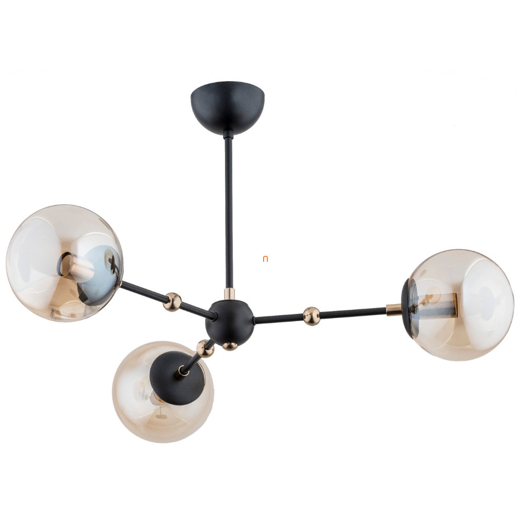Lampa de tavan, culoare negru-bălegiu - Daya Avide ABPL-3XE14-DAYA