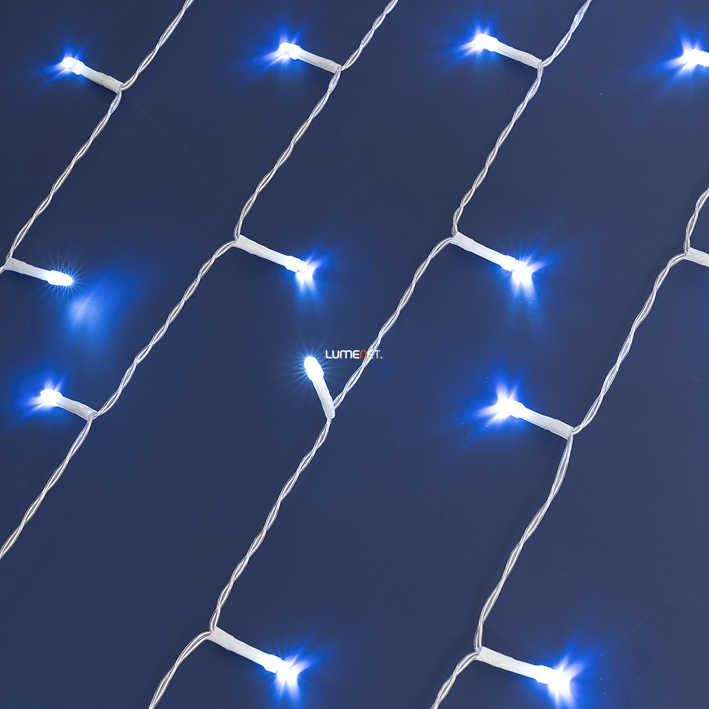 Ghirlanda LED de Crăciun pentru exterior, 48 bucăți, alb rece, 4 m, cu temporizator 3xAA, fără baterii