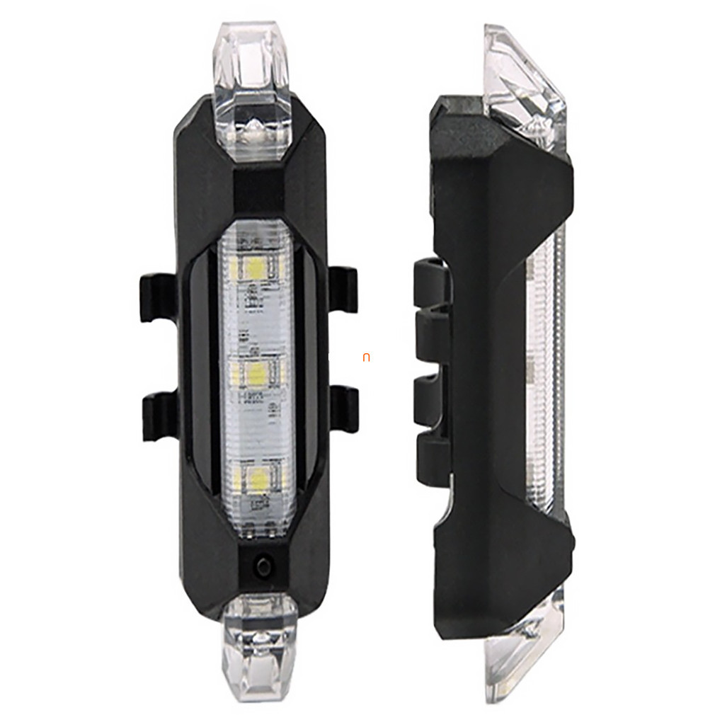Lampa de bicicletă reîncărcabilă, negru
