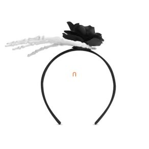 Accesoriu pentru păr de Halloween - mână scheletică