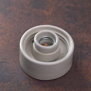 Bază din porțelan, dreaptă, 60 W, DEL078