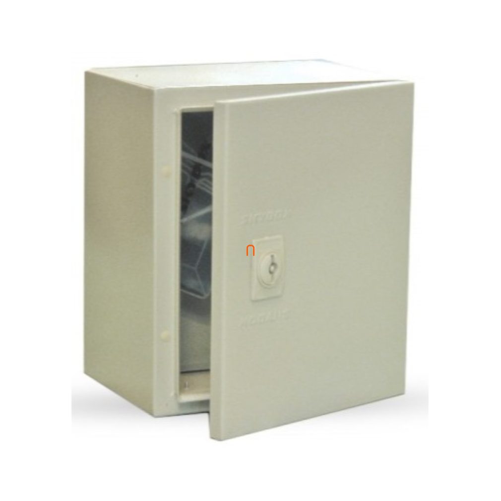 Dulap metalic de distribuție cu panou de montare 400x300x200mm - MB-4030D200-SDL Skybox SKY131