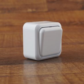   Întrerupător de suprafață Stilo Forte 101/106 alb 10A - STI270