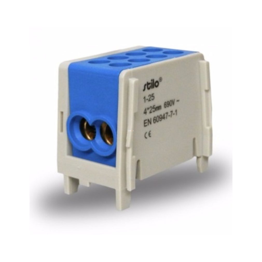 Stilo clemă pentru cablu principal 2x 25/2x25mm2 albastru HLAK 25-1/2