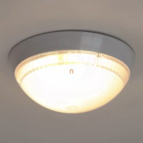   Corp de iluminat LED, rotund, opal, 2xE27, IP65, max. 2x25W - Nicky deLux DEL307