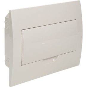   Distribuitor mic Stilo cu ușă completă încastrată 1/12, șină IP30 PE/N - STI462