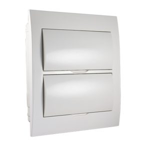   Distribuitor mic Stilo încastrat cu 2/24 uși complete, șină IP30 PE/N - STI464