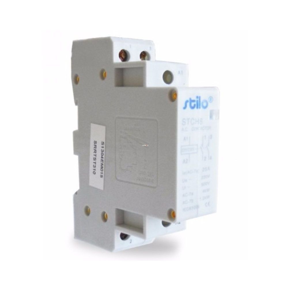 Contactor modular Stilo STCH8 25-20 230VAC, 2 poli 1 modul