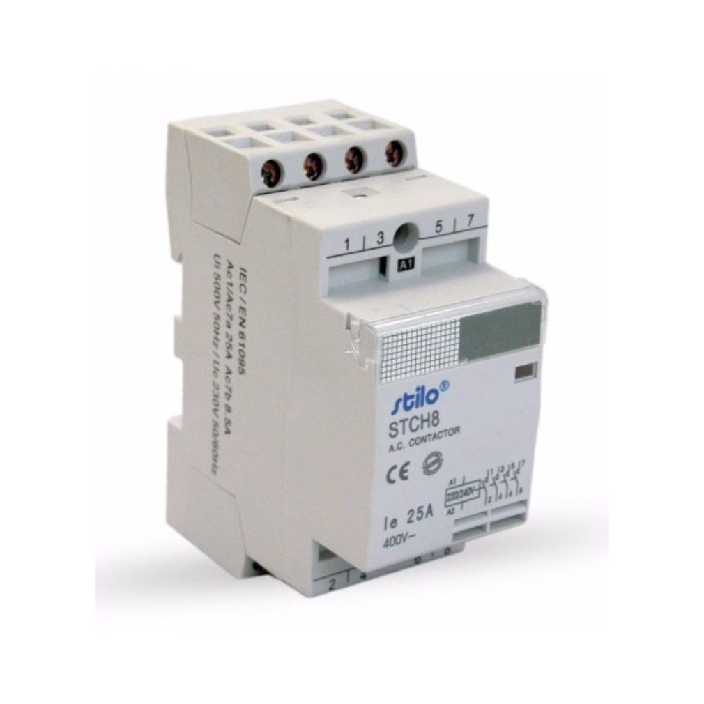 Contactor modular Stilo STCH8 25-40 230VAC, 4 poli 2 module