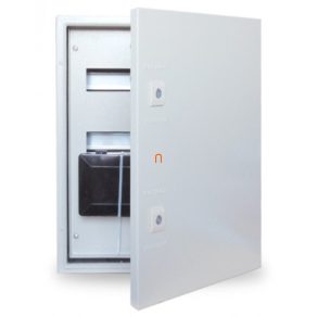   Dulap metalic pentru întrerupătoare automate miniaturale, 48 module, 3 rânduri, mascat, 500x400x200mm - MC-5040D20R3-SDL Skybox SKY510